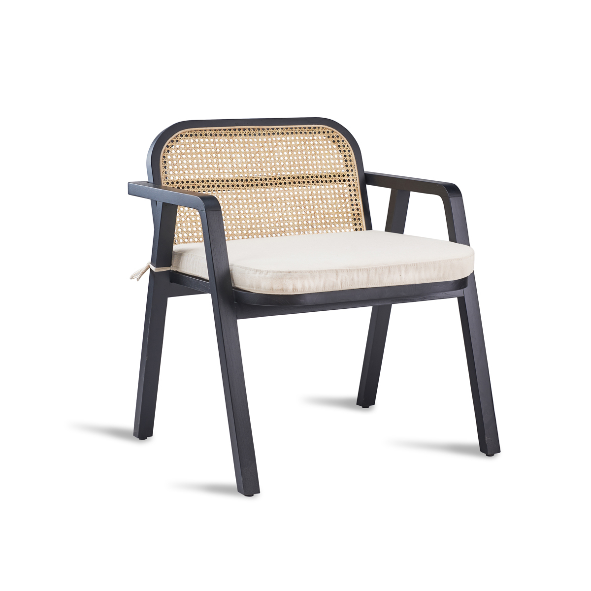 Tranquil Rattan Armchair - Black