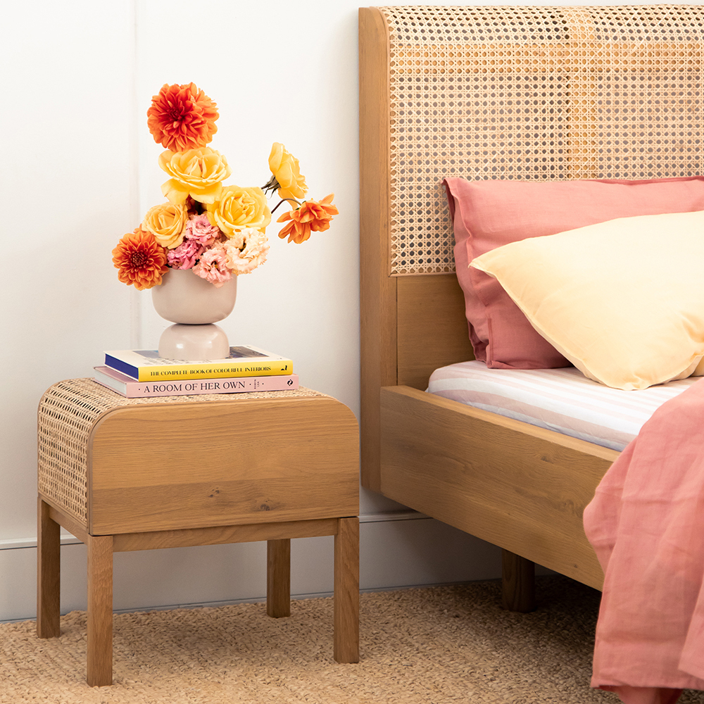 Garner Bedside Table - Natural