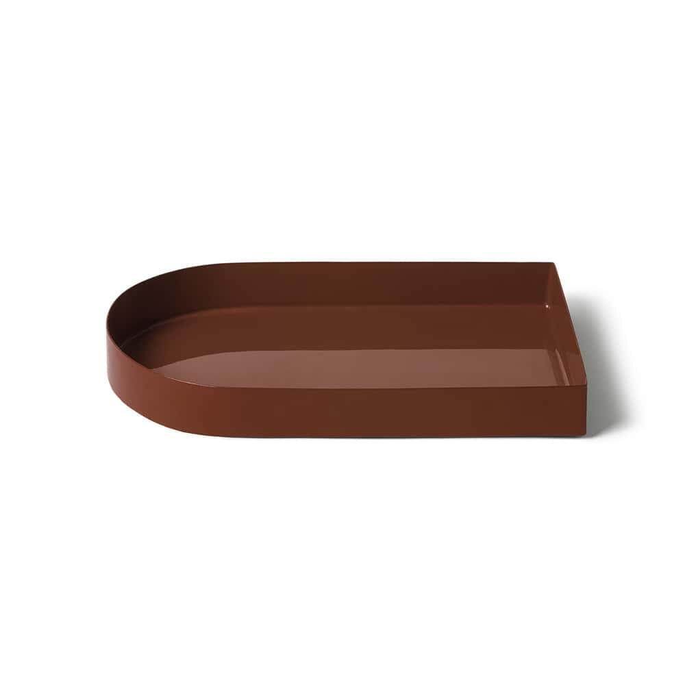 Arc Tray Medium - Red Ochre