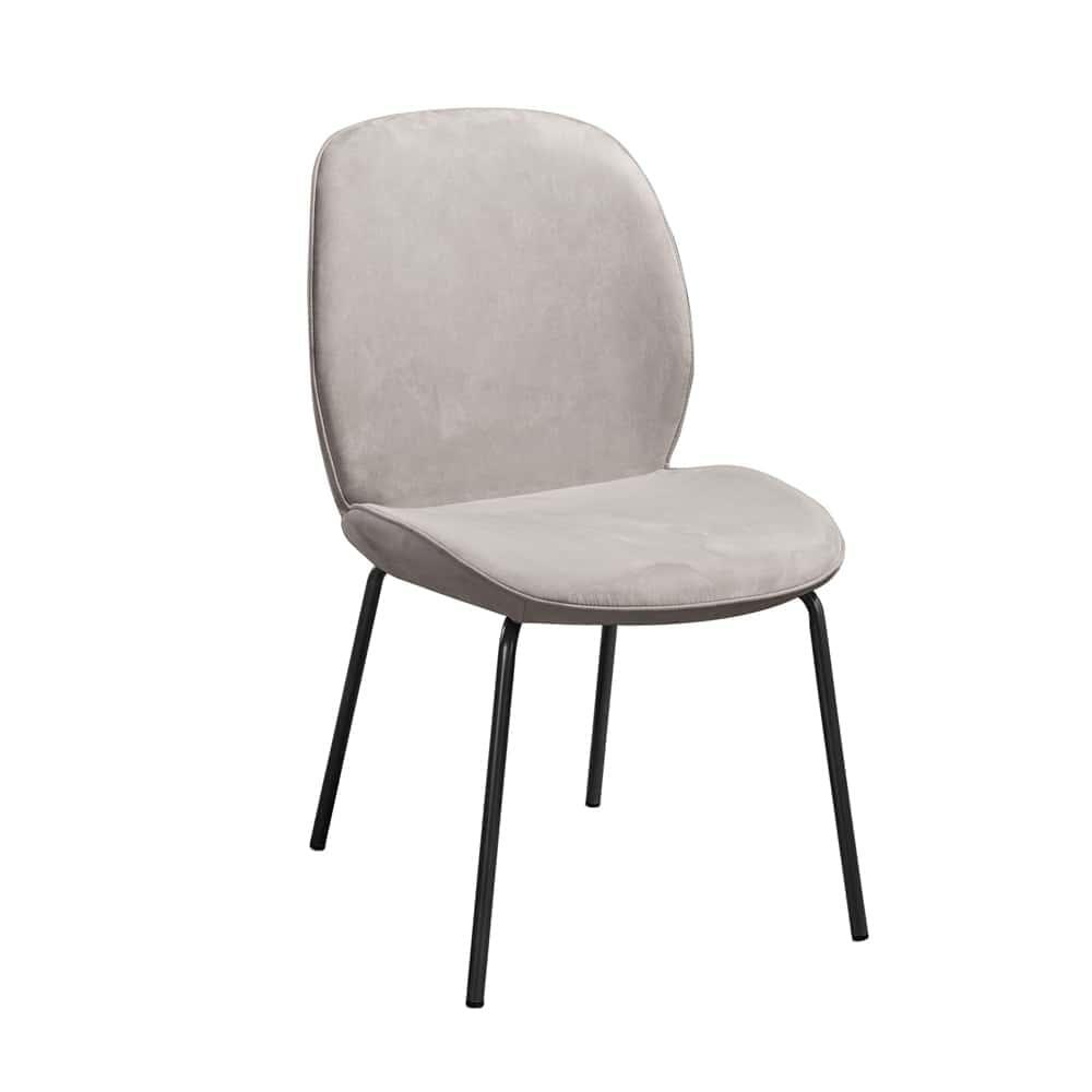 Bode Dining Chair - Nappa French Grey 05