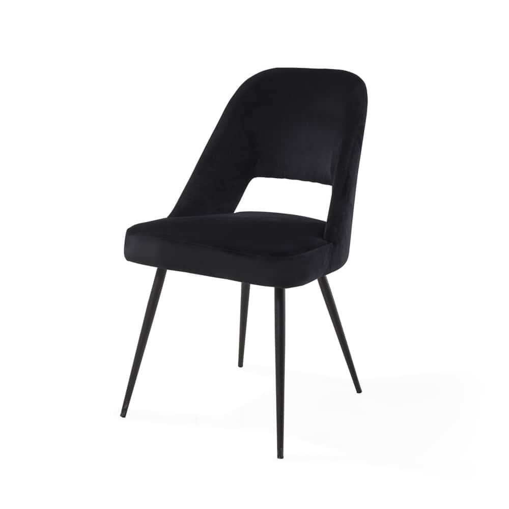 Concept Dining Chair - Vanity Velvet Black 99