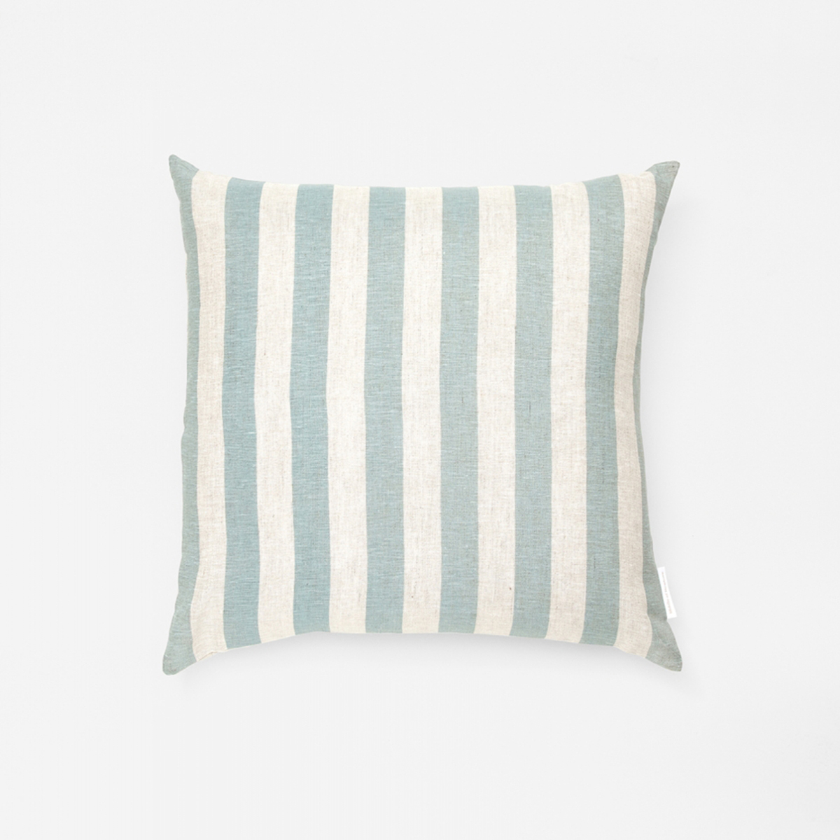 Stripe Square Cushion - Sky