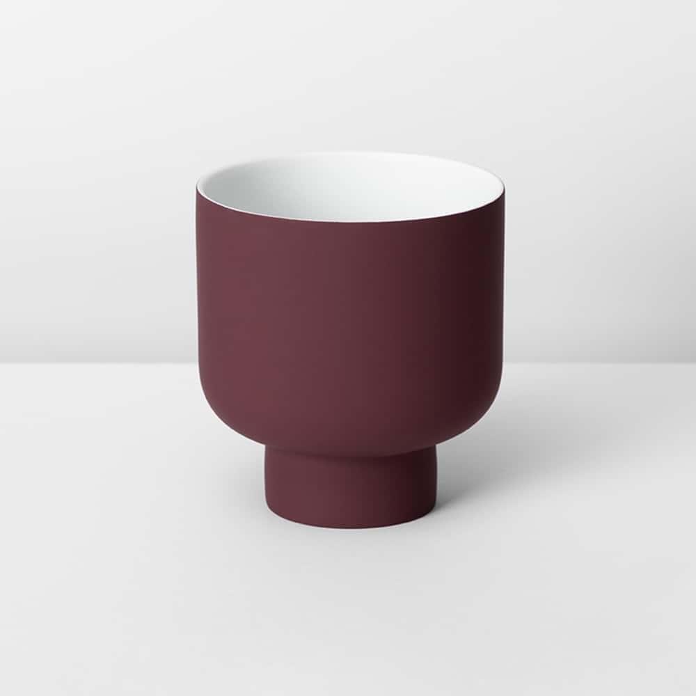 Fergus Medium Planter - Wine