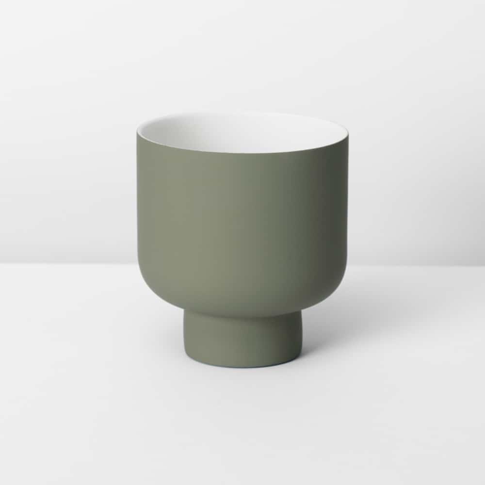 Fergus Small Planter - Olive