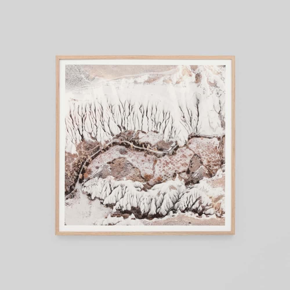 Arid Valley Framed Print 