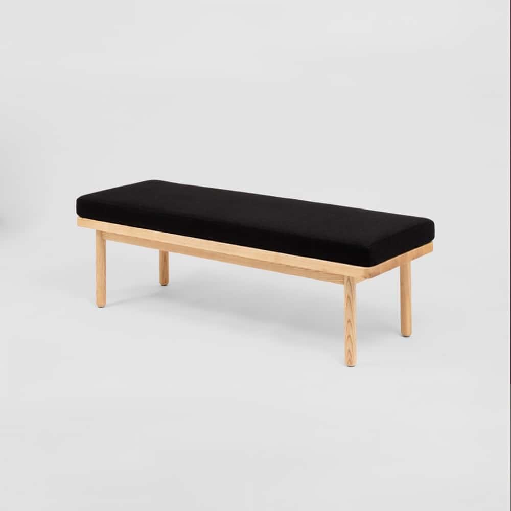 Scout Bench - Black / Timber