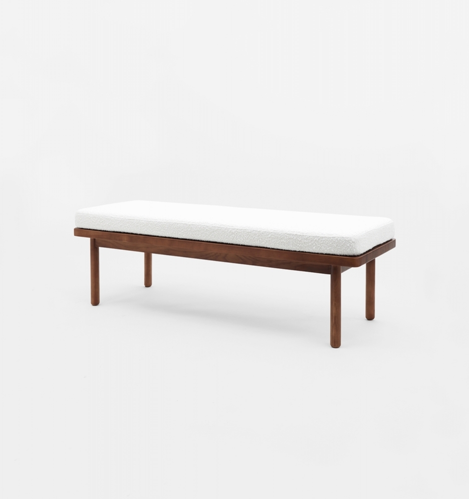 Scout Bench - Boucle/Walnut