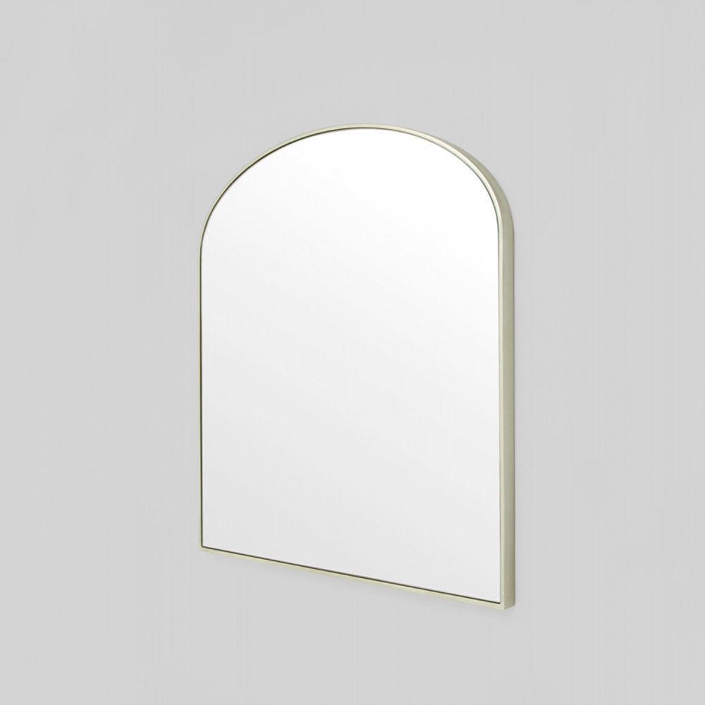 Bella Large Arch Mirror - Silver