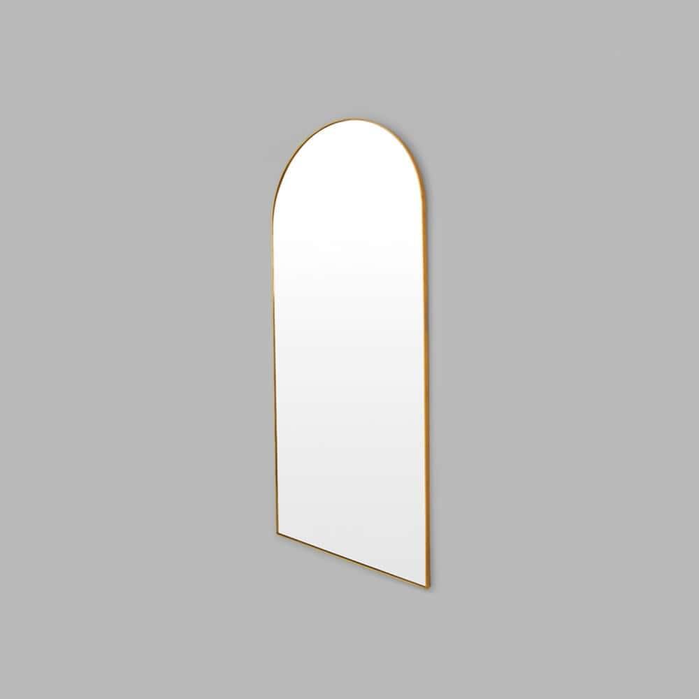 Bjorn Arch Floor Mirror - Brass