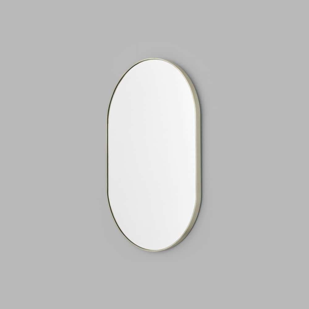 Bjorn Oval Mirror - Silver