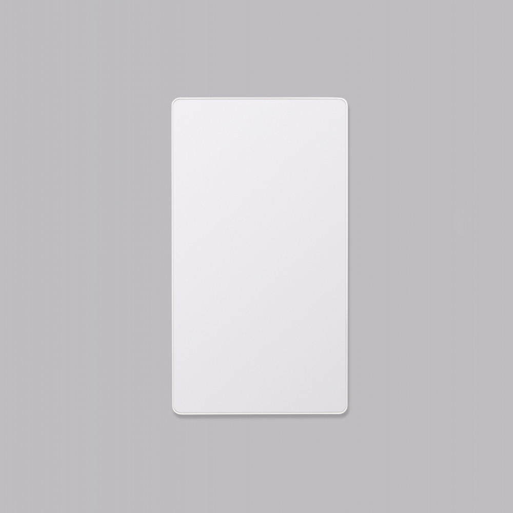 Flynn Curve Leaner Mirror - Bright White