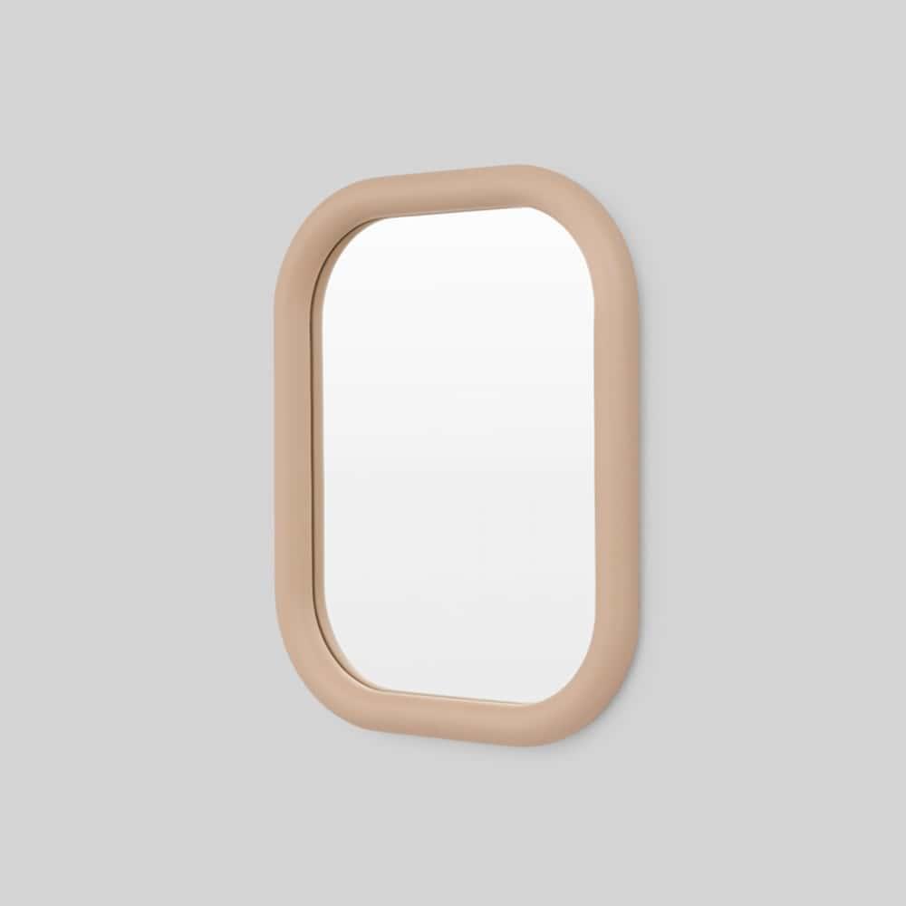 Gertrude Rectangle Mirror - Taupe