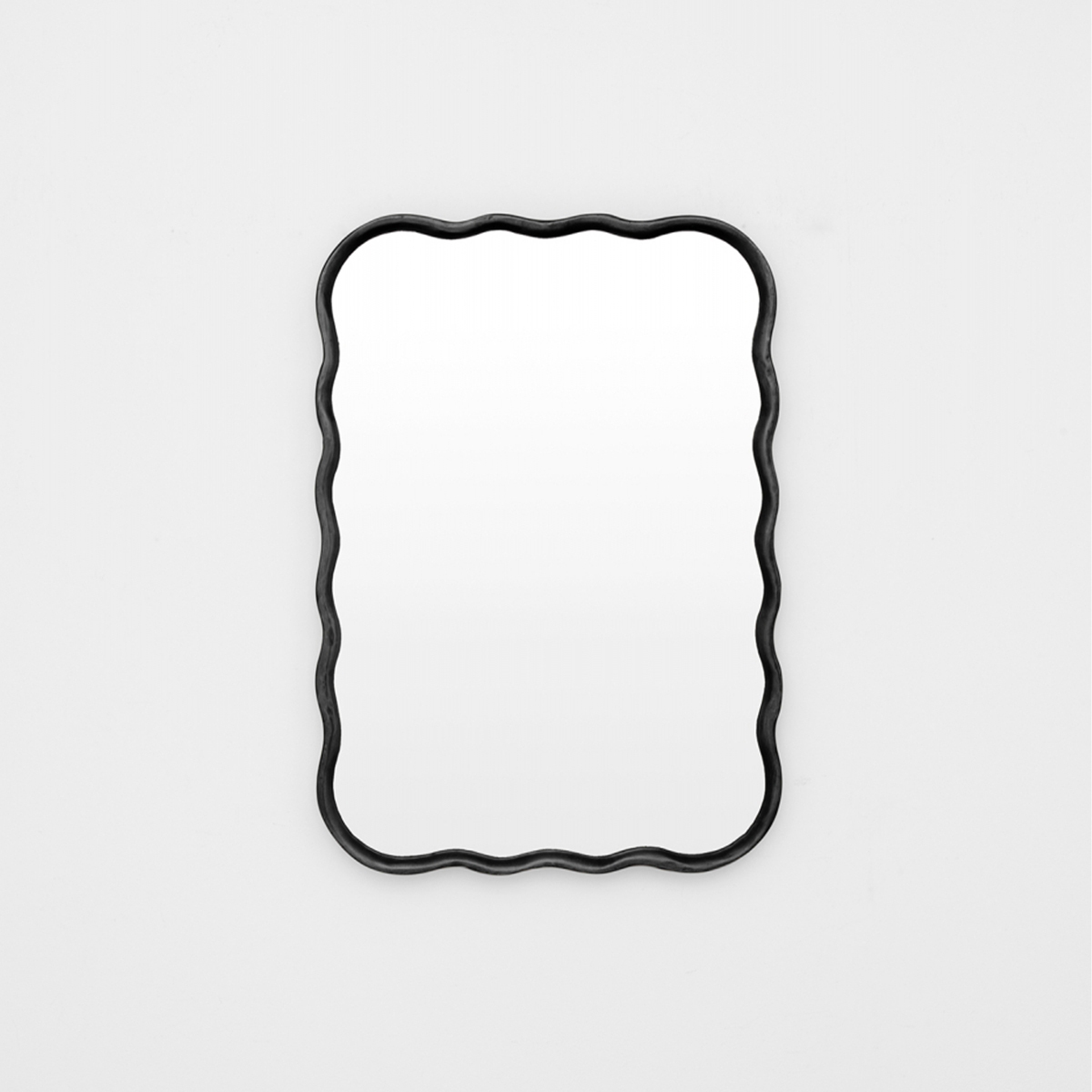 Jemima Rectangle Mirror - Black