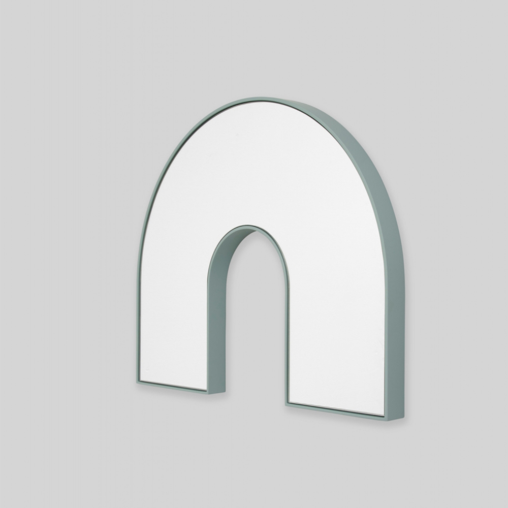 Kaari Arch Mirror - Blue