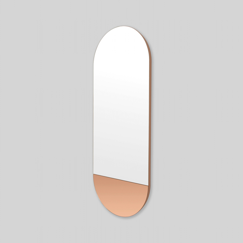 Mira Duo Tall Oval Mirror - Dusk