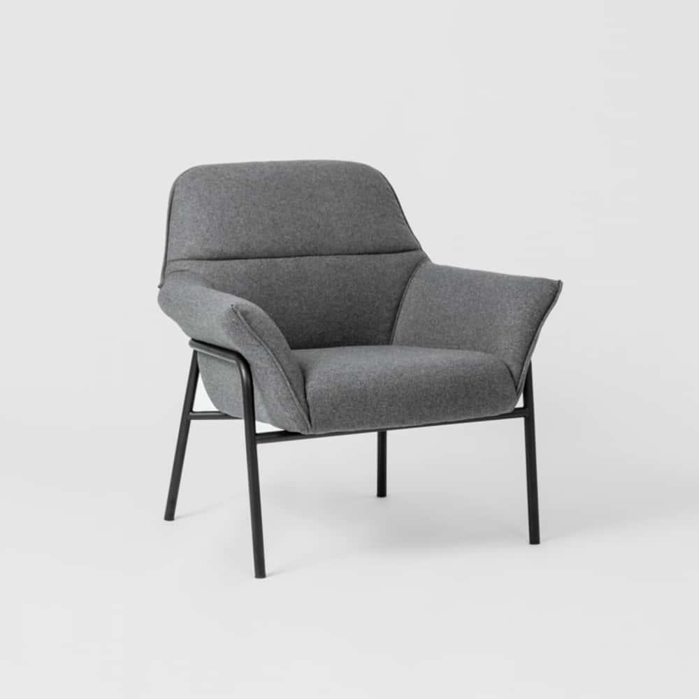 Winston Armchair - Grey/Black