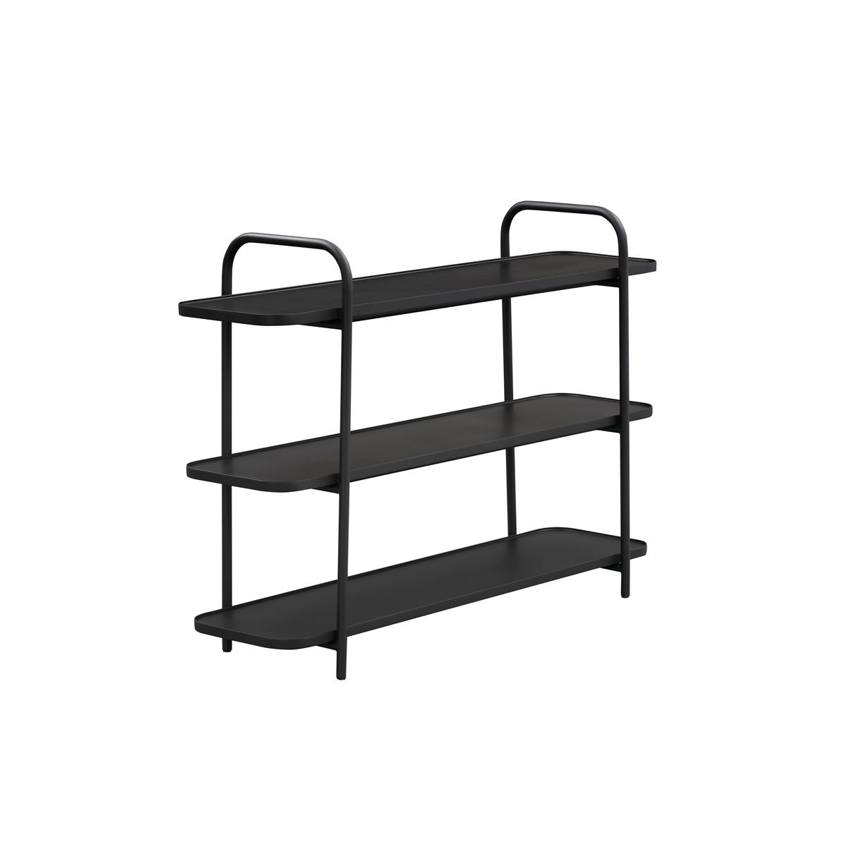 Camber Shelving Unit Small - Black