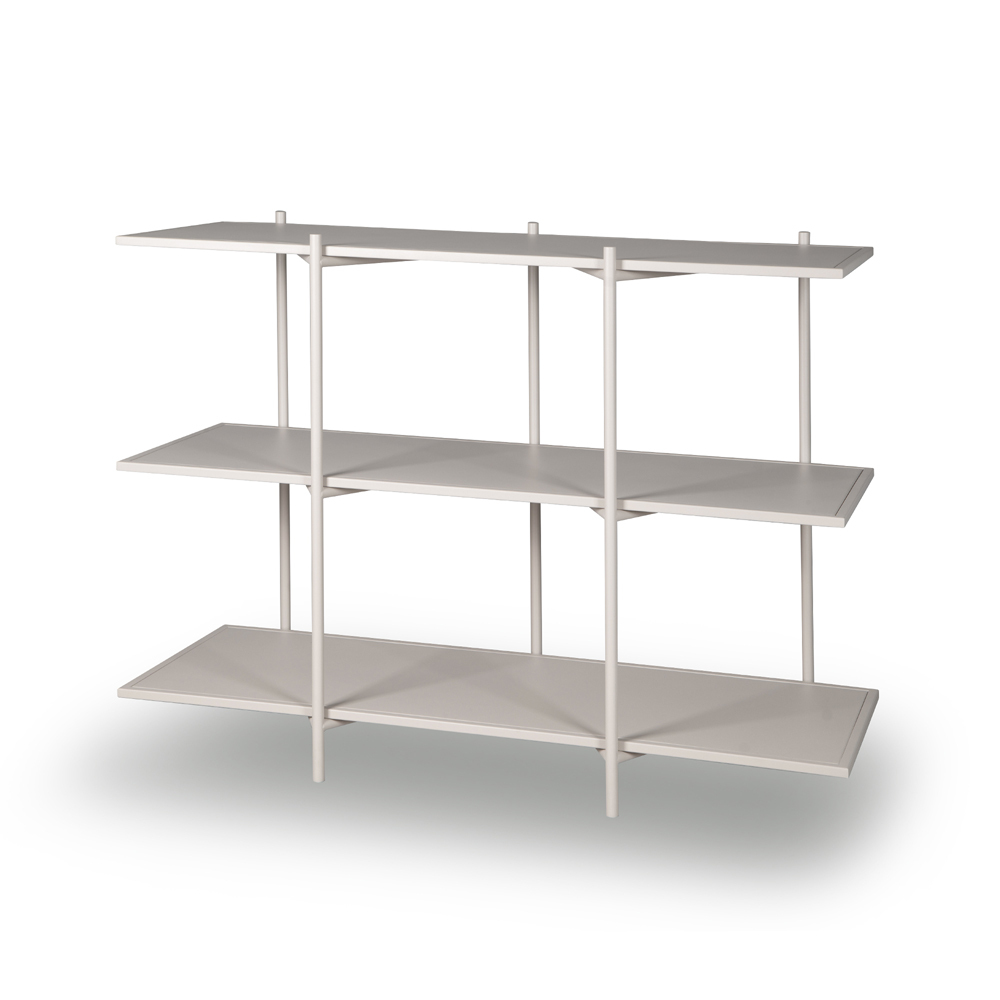 Cross Shelving Unit Medium - Warm Beige