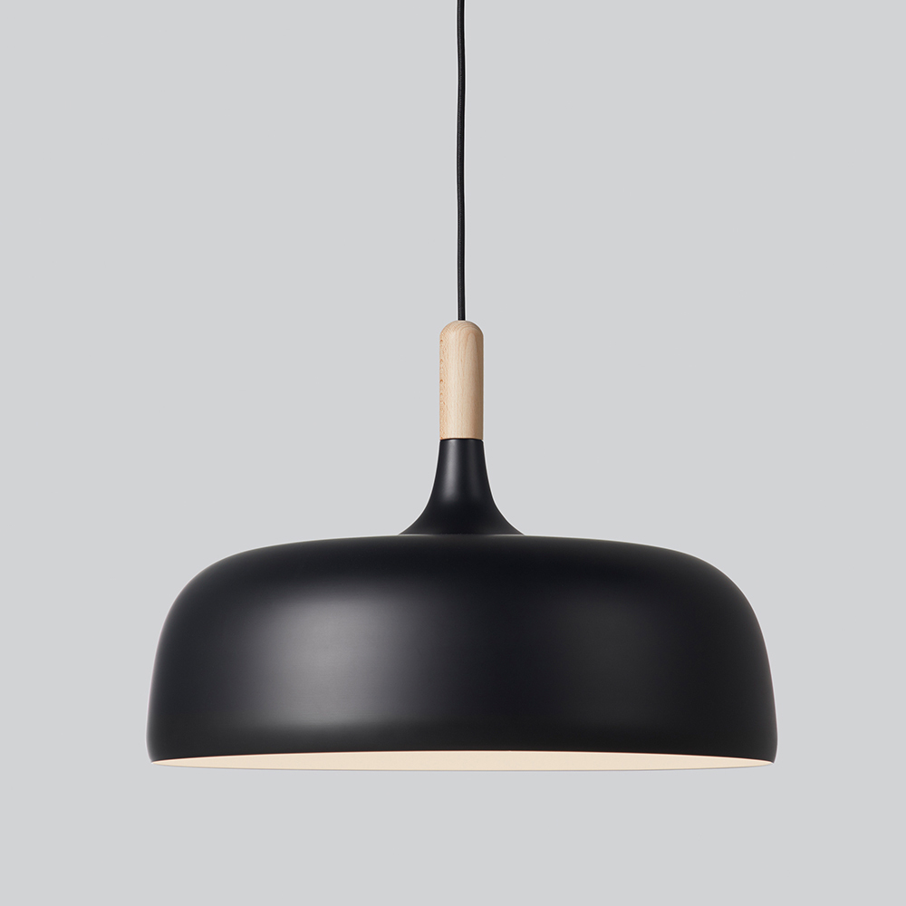 Acorn Pendant Light - Black