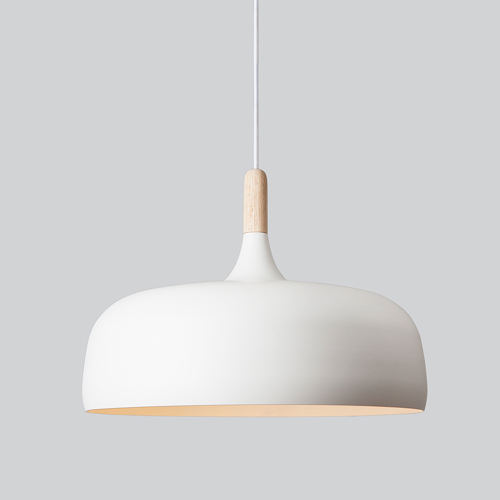 Acorn Pendant Light - Off White