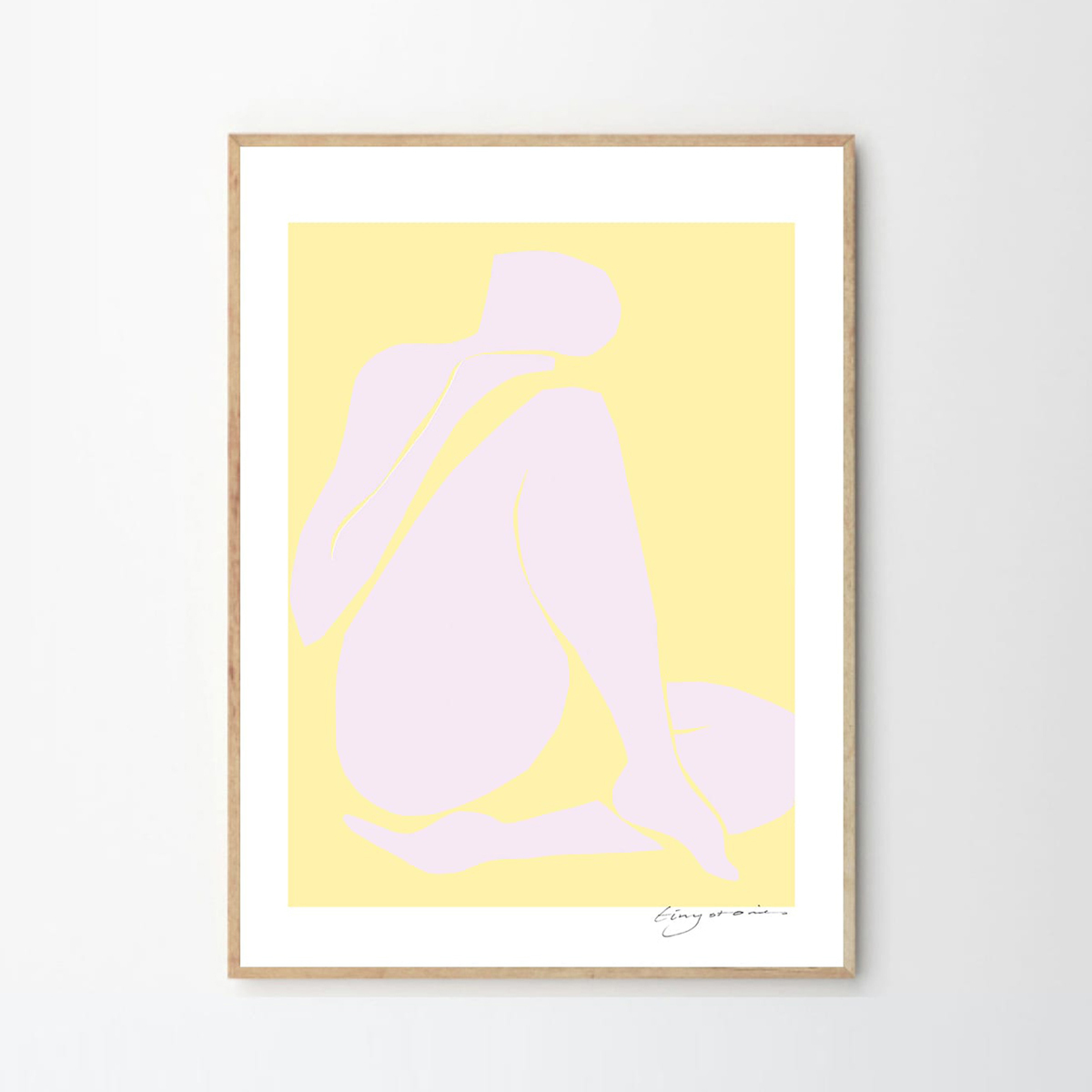 Lilac Intimacy Print