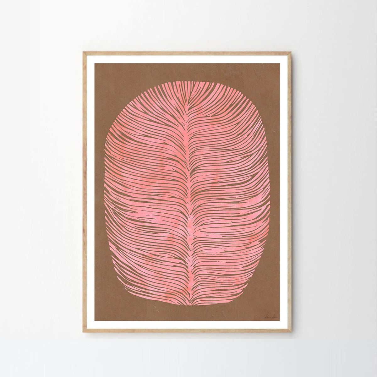 Pink Lagoon Print