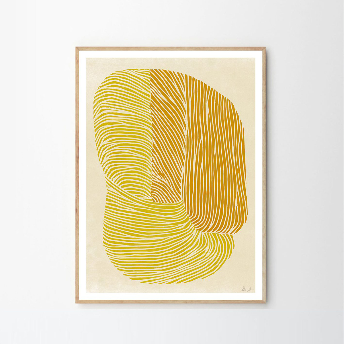 Yellow Reef Print