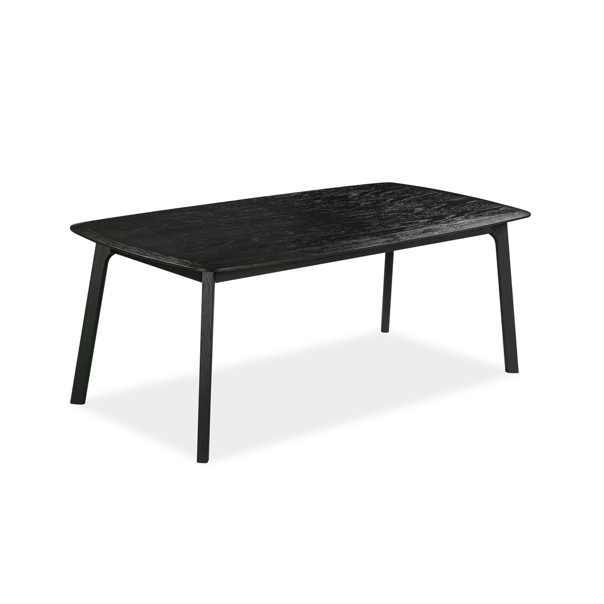 Arc Extension Dining Table - Black