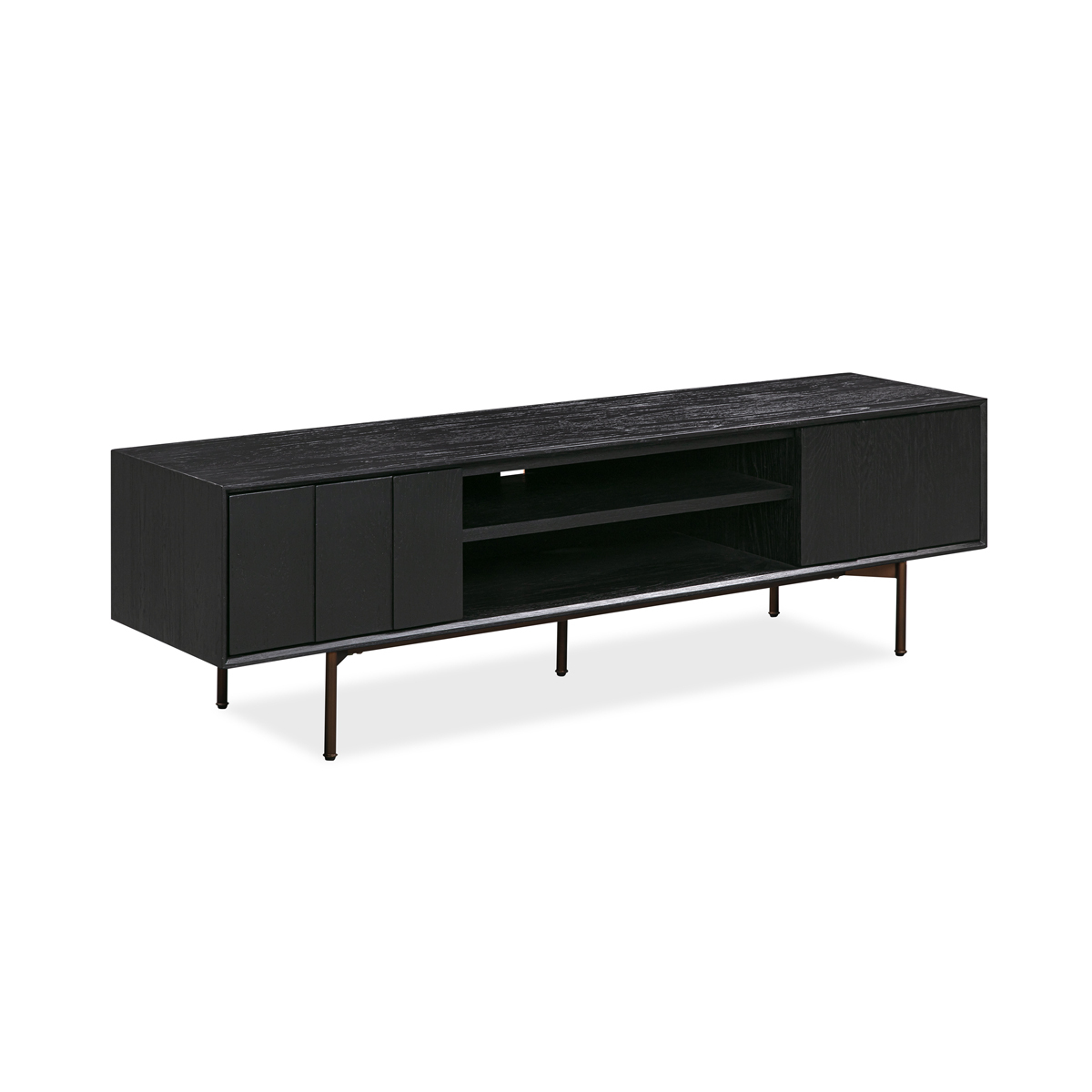 Pact Entertainment Unit 180cm - Black / Bronze