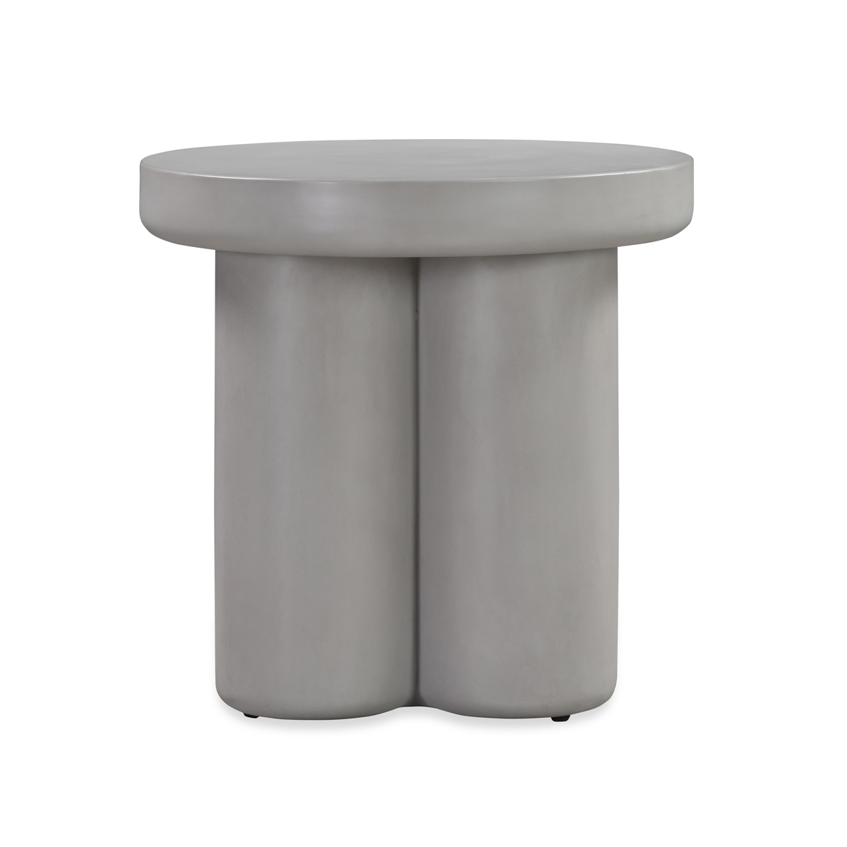 Huddle Outdoor Side Table - Light Grey Concrete