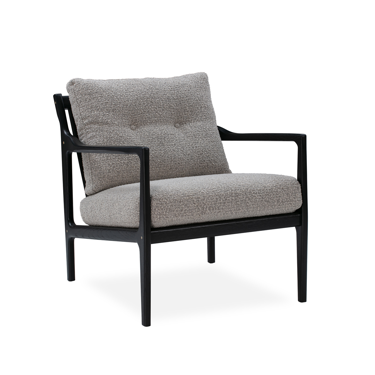 Cover Armchair - Black / Natural