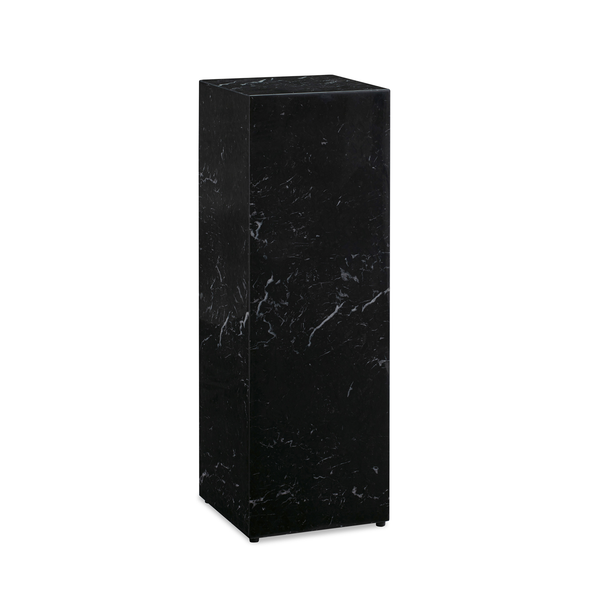 Stage Marble Plinth - Black Marble