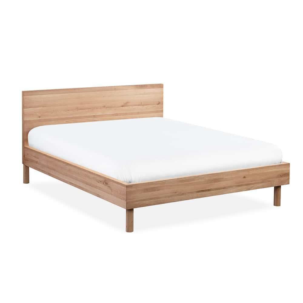 Harmony Queen Bed II - Oak