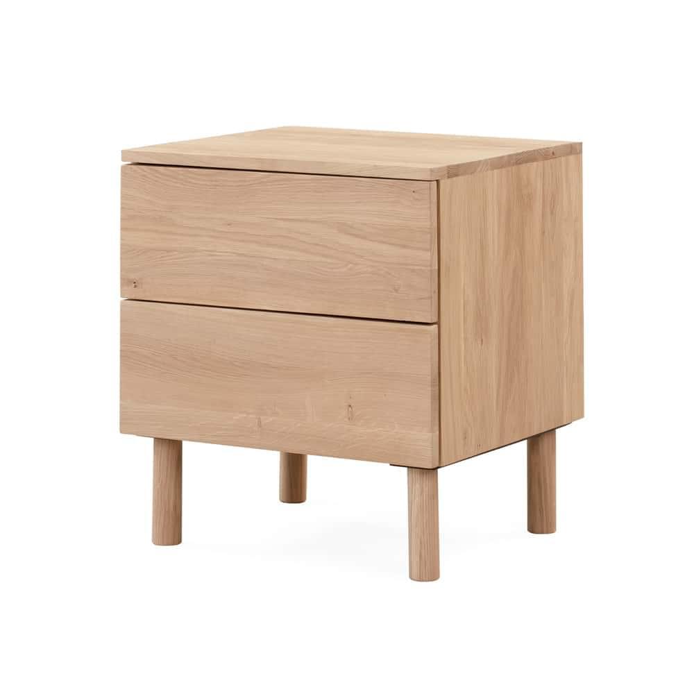 Harmony Bedside Table - Oak