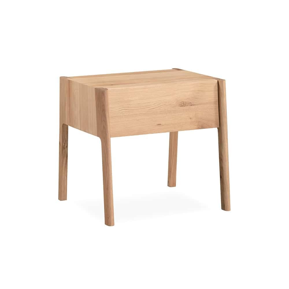 Tilt Bedside Table - Oak