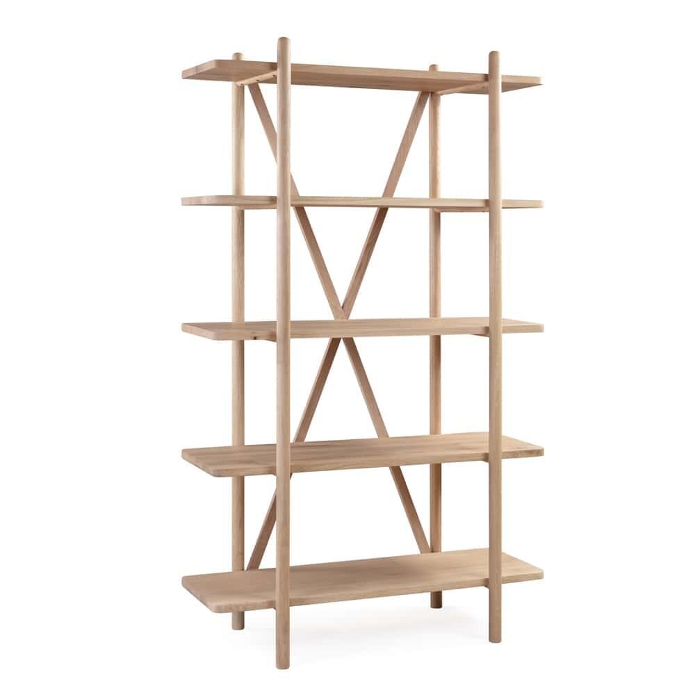 Essential Shelving Unit Oak - Large