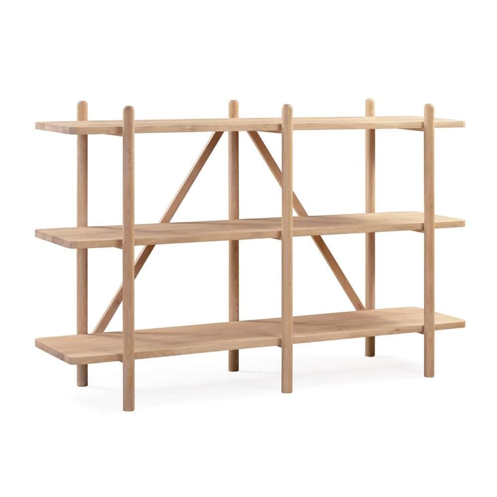 Essential Shelving Unit Oak - Small