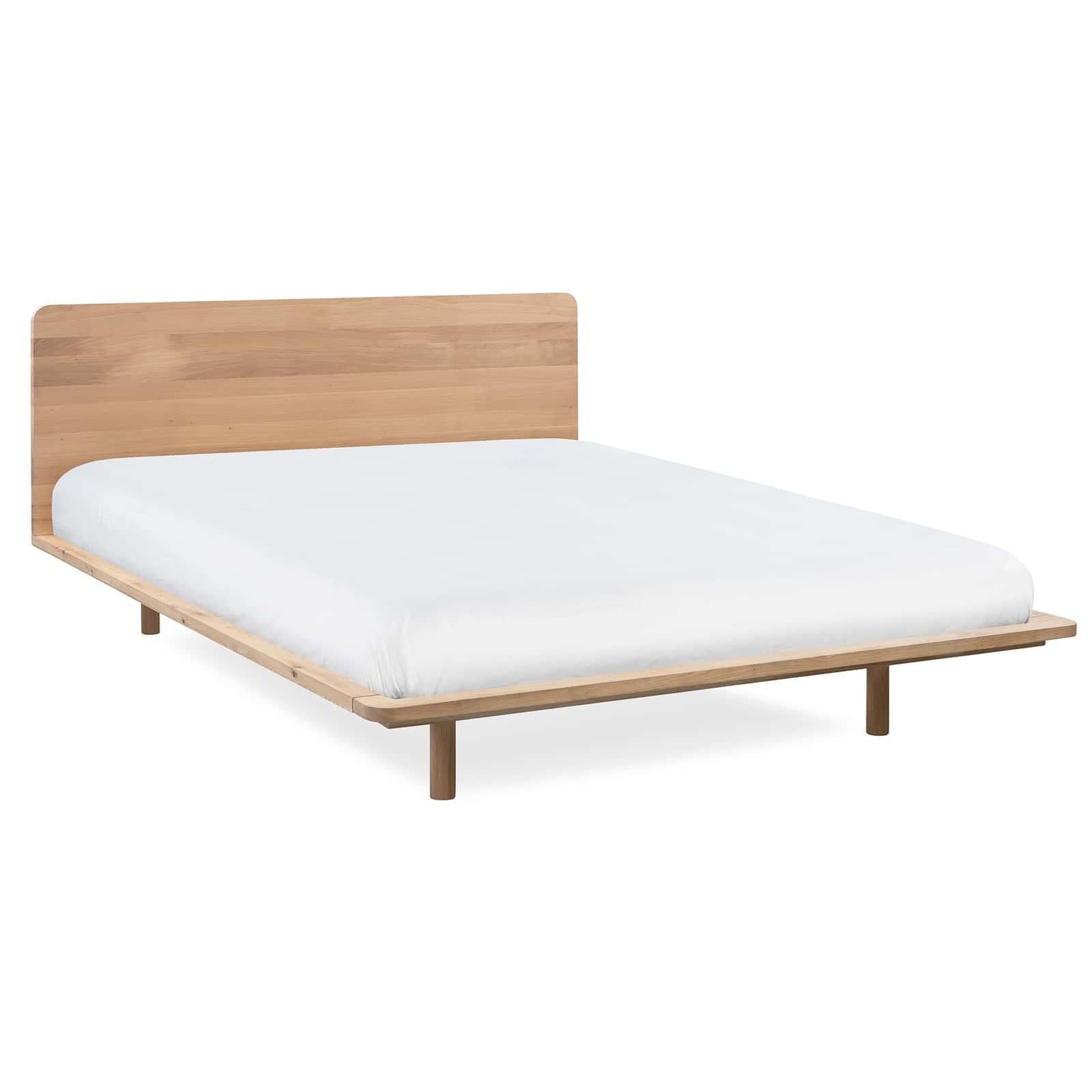 Serene King Bed - Oak