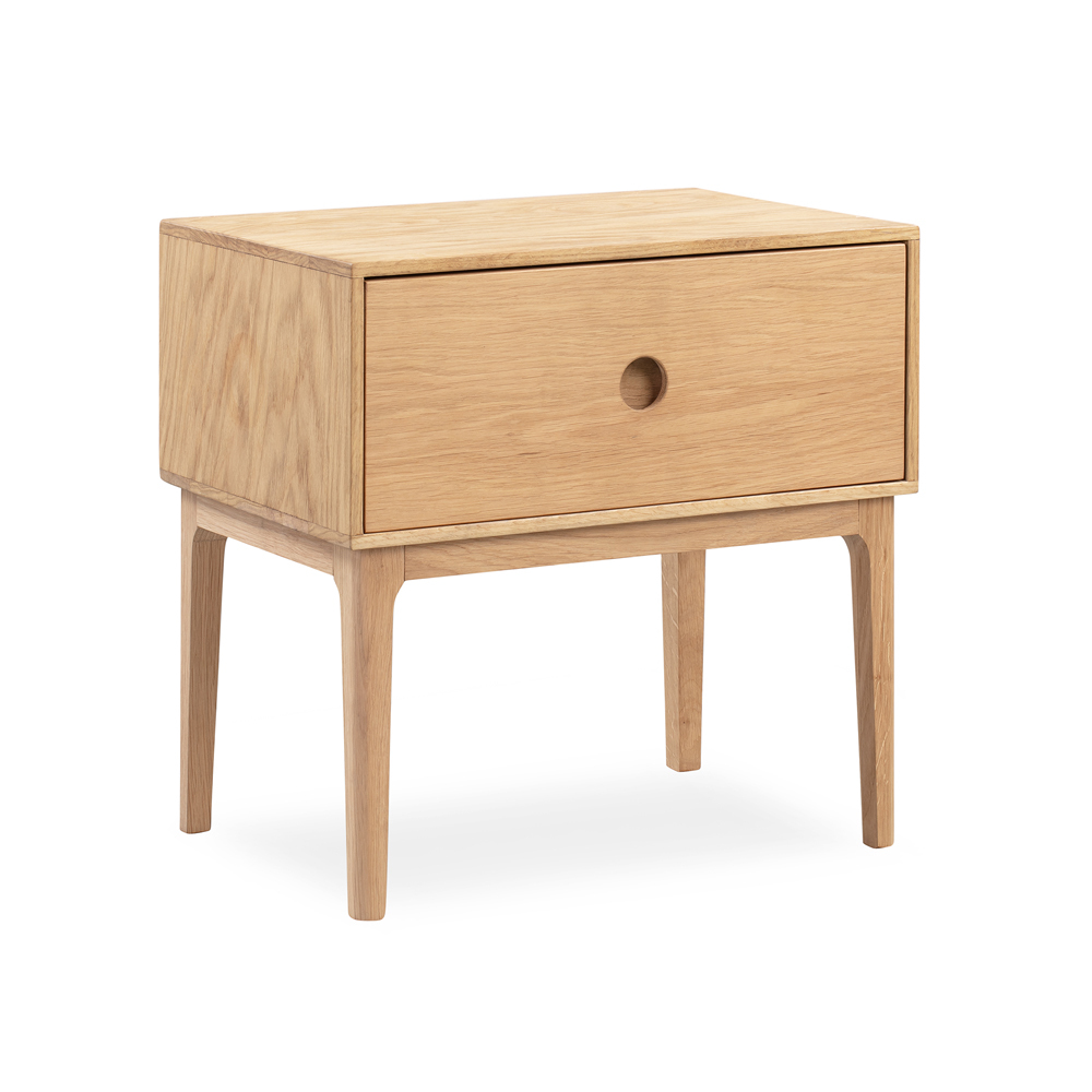 Ambience Bedside Table - Oak