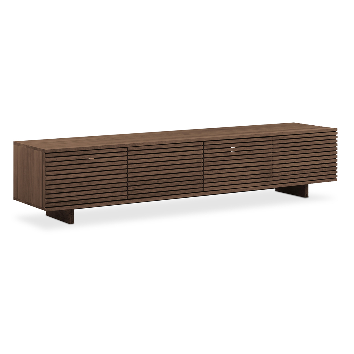 Linear Entertainment Unit 210cm - Walnut