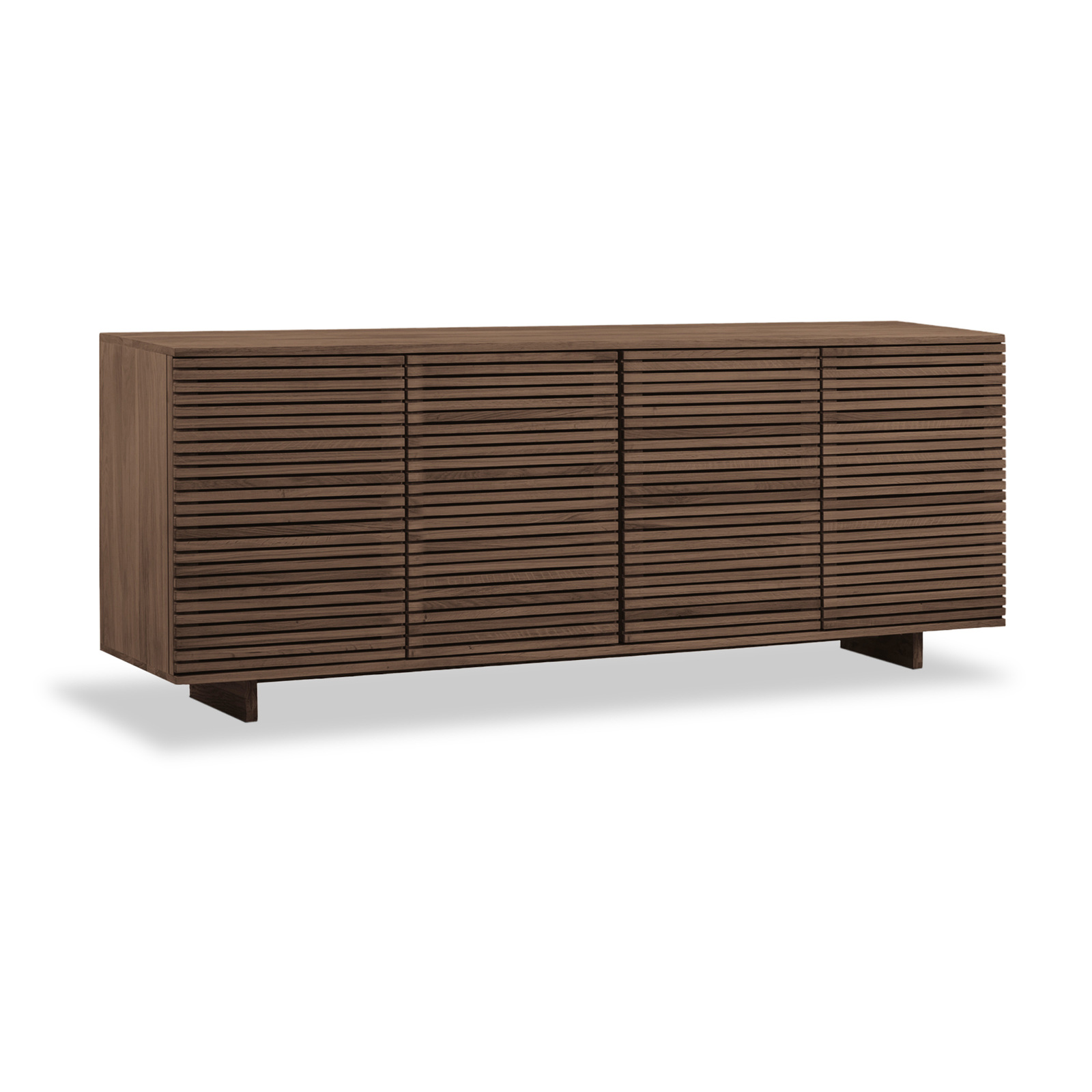 Linear Sideboard 210cm - Walnut