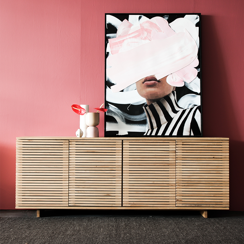 Linear Sideboard - Oak