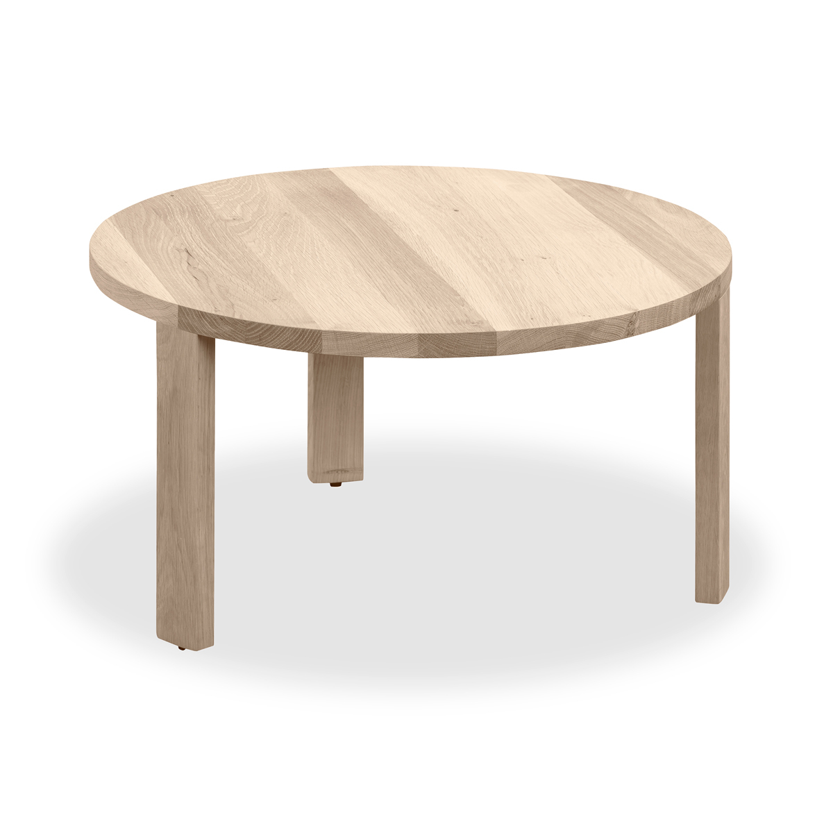 Layer Nesting Coffee Table Small - Whitewash Oak