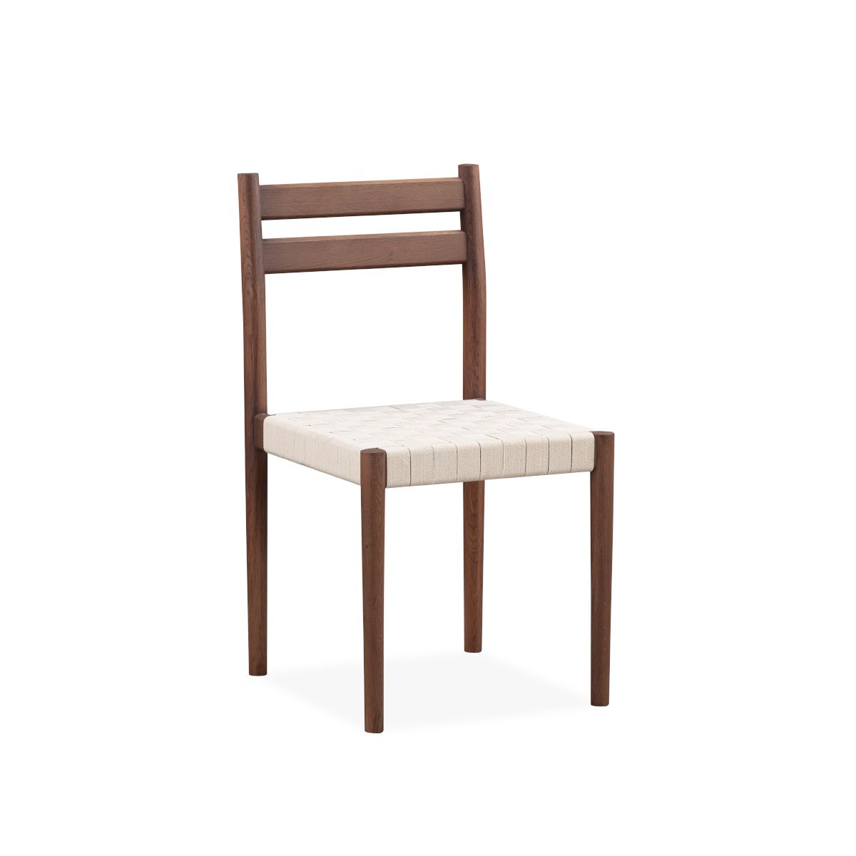 Entwine Dining Chair - Walnut / Natural