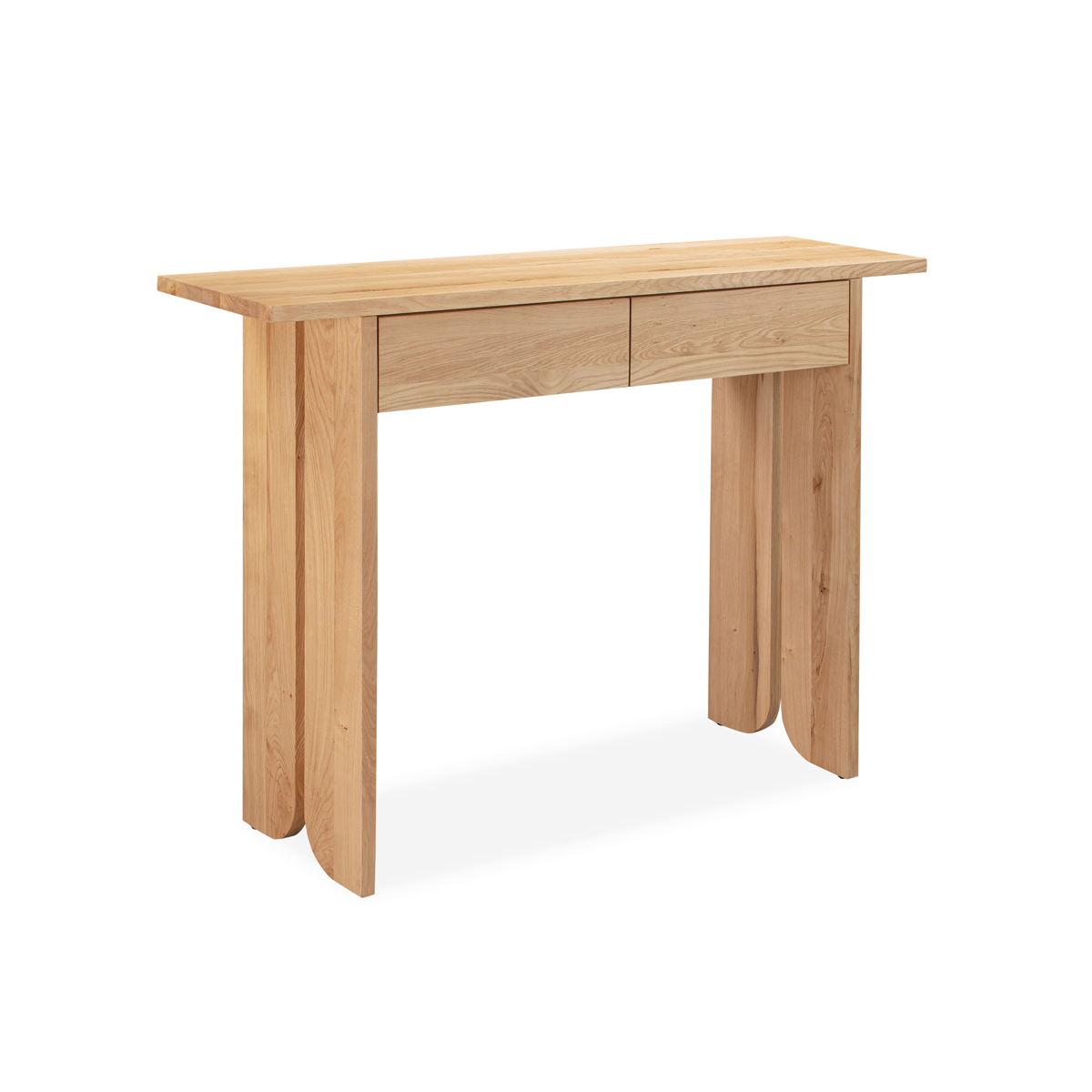 Status Console Table - Oak