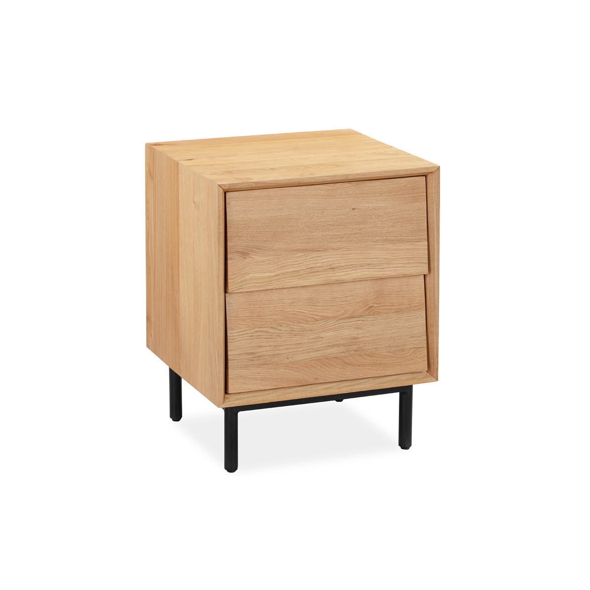 Temper Bedside Table - Oak