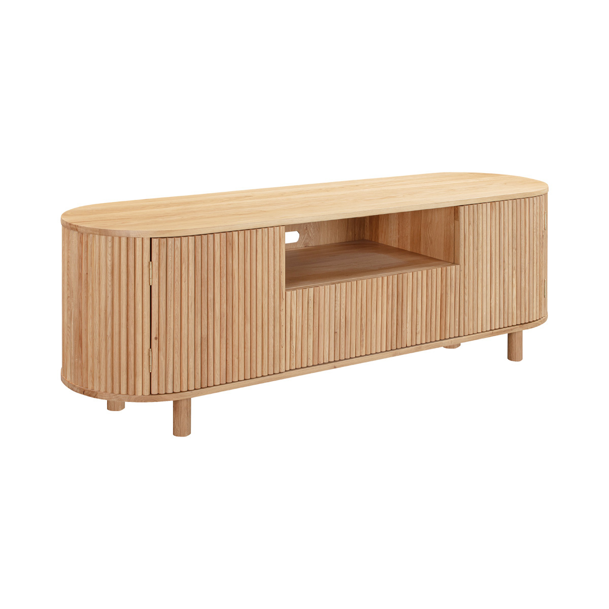 Ripple Entertainment Unit 180Cm - Oak