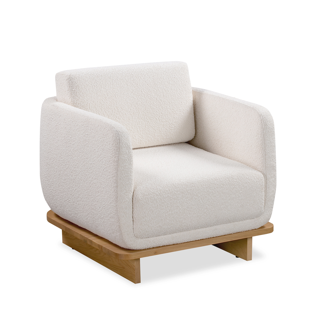 Curve Armchair - Copenhagen 908 Off White