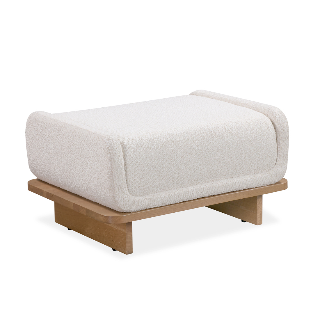 Curve Ottoman - Copenhagen 908 Off White