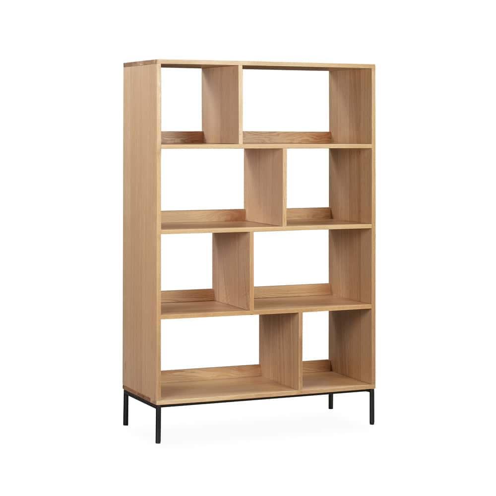 Enhance Open Bookcase Large - Oak